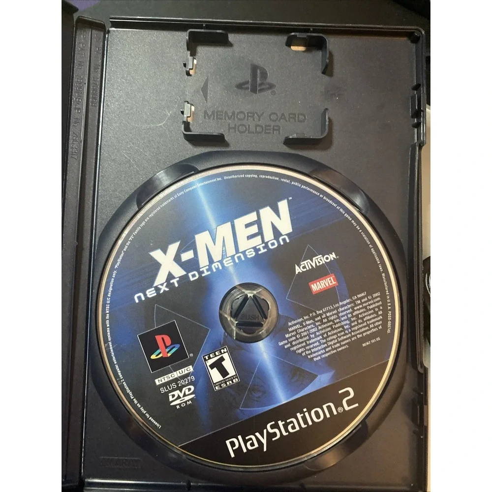 X-Men: Next Dimension (PlayStation 2) - No Manual B2